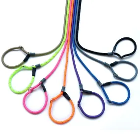 A-K9 | Dog Lead | Neon Rope Slip & Figure of 8 Duo