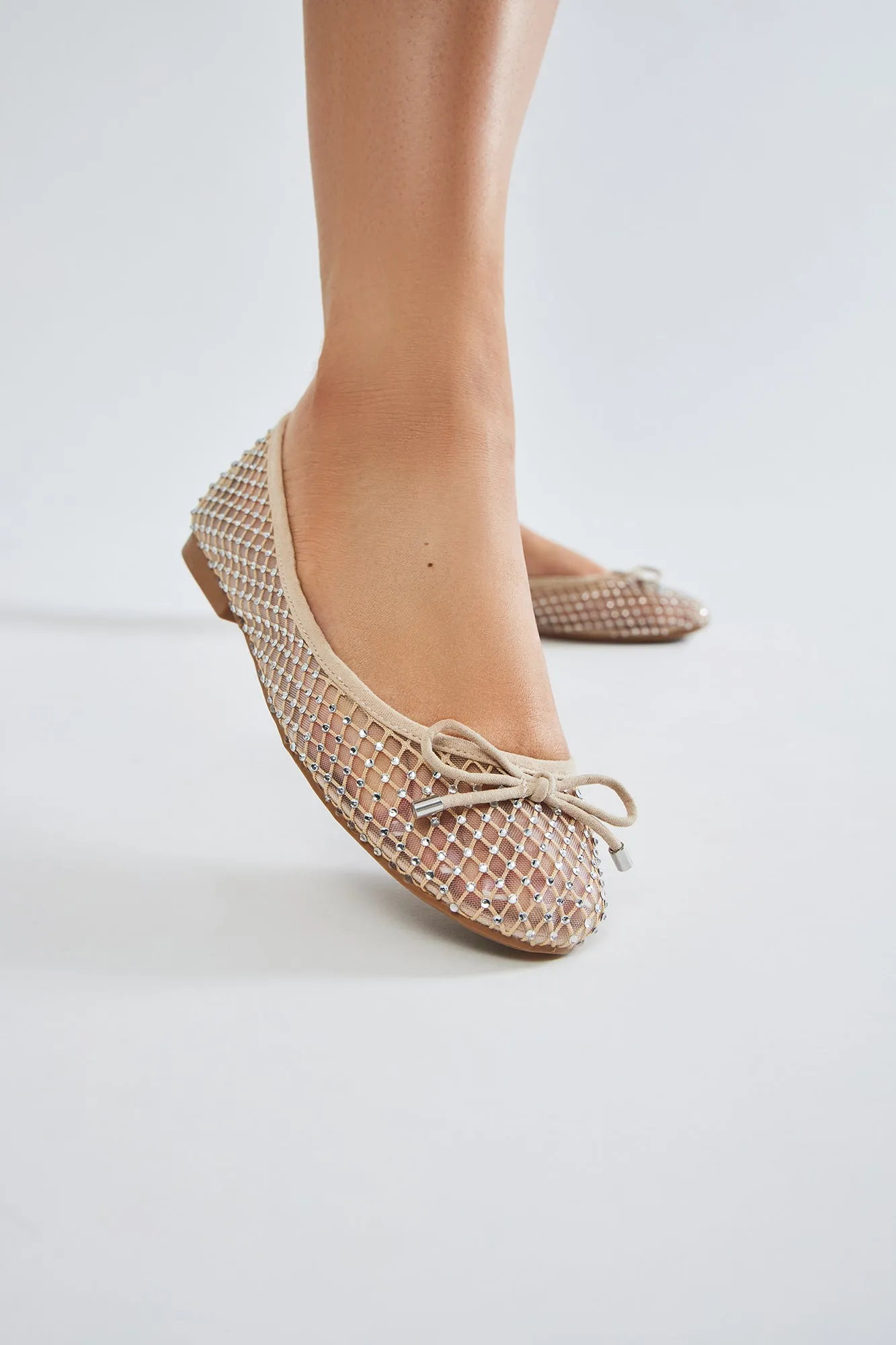 Acting Sweet Ballet Flats - Nude