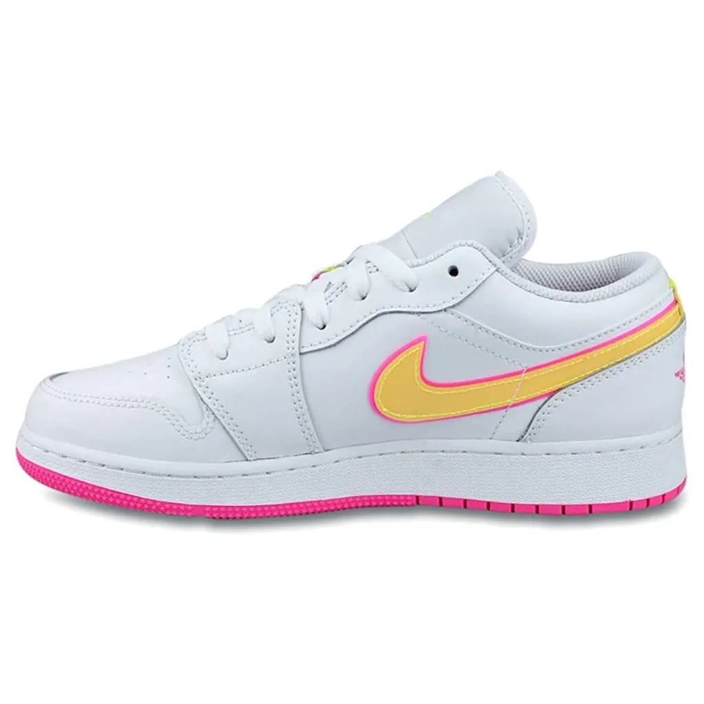 Air 1 Low Edge Leather Synthetic Youth Trainers