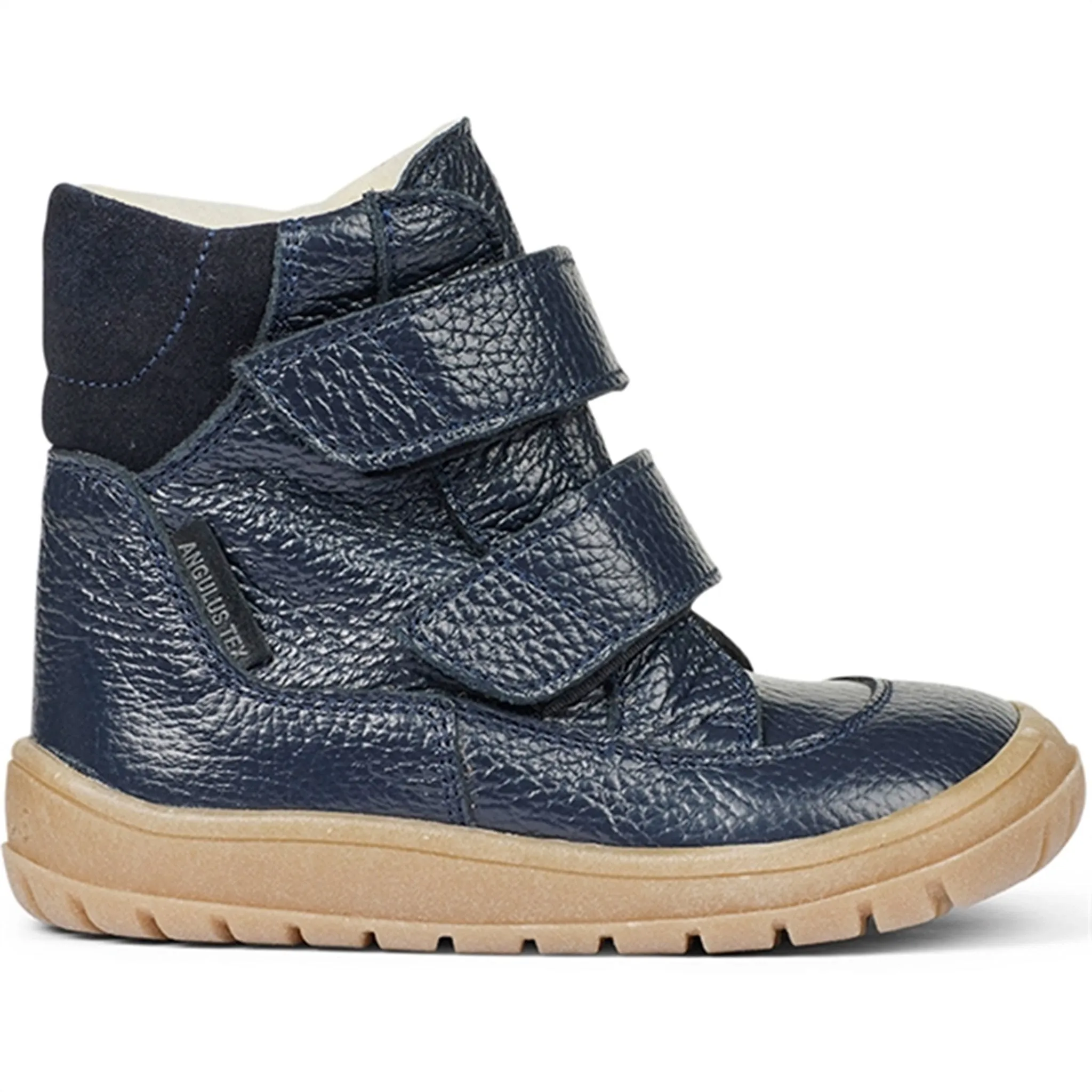 Angulus Tex-Boots With Velcro Navy/Navy