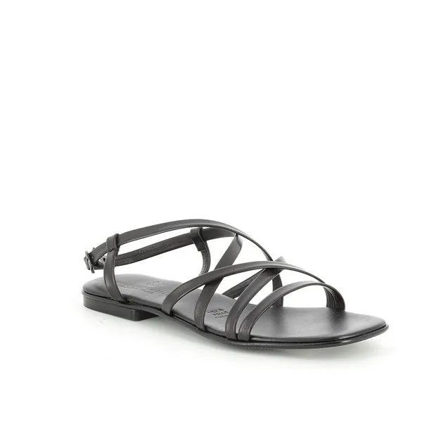 Antichi Romani 292 Black Sandal