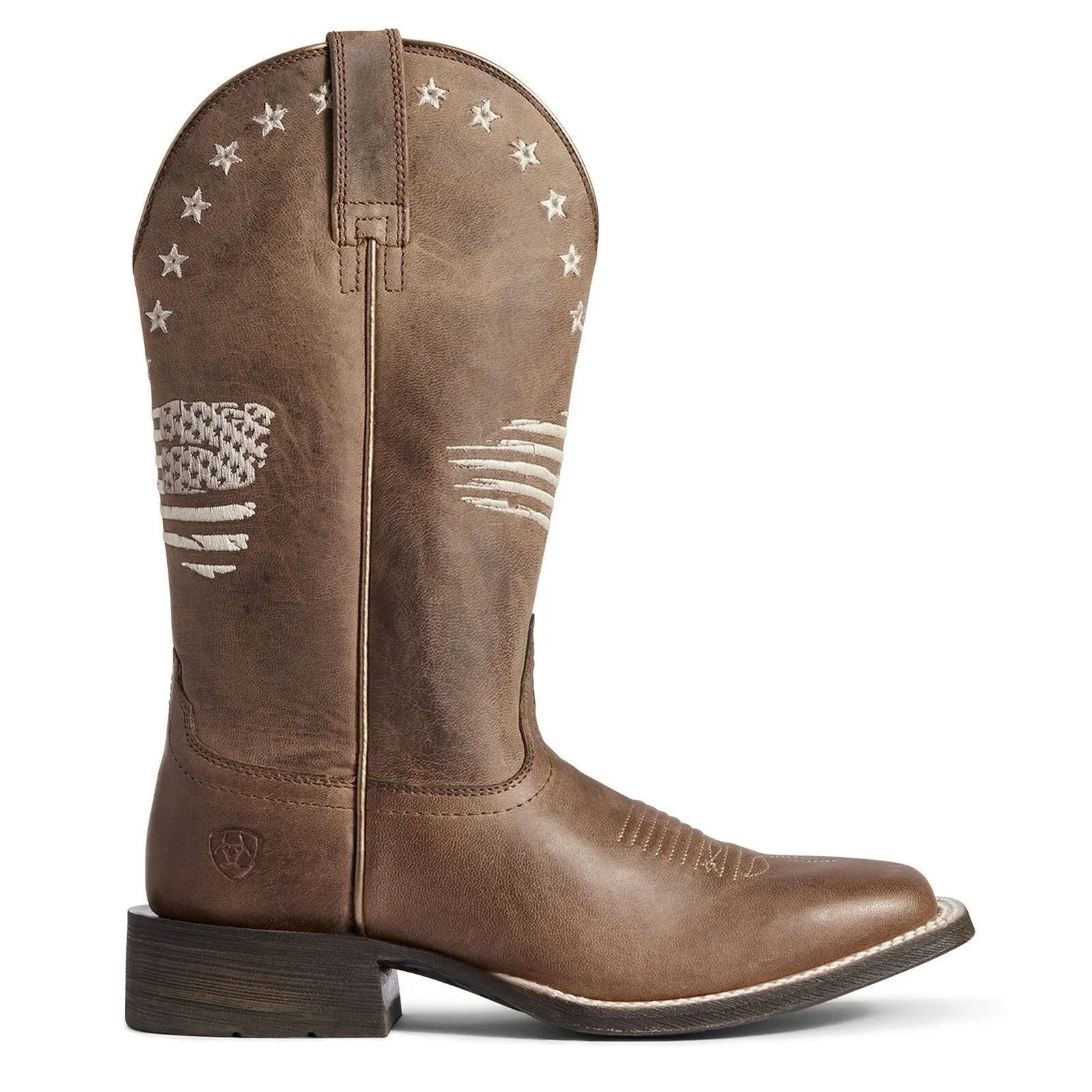 Ariat Ladies Circuit Patriot Weathered Tan Tall Boots 10038388