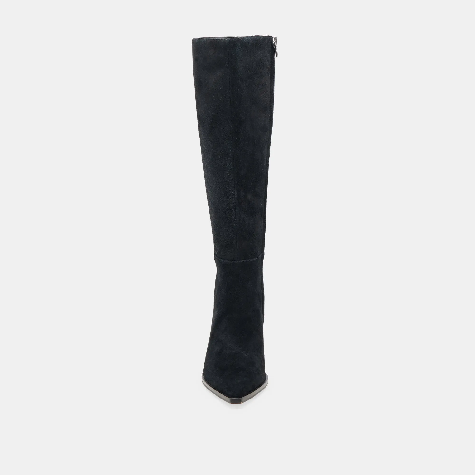 AUGGIE WIDE CALF BOOTS ONYX SUEDE