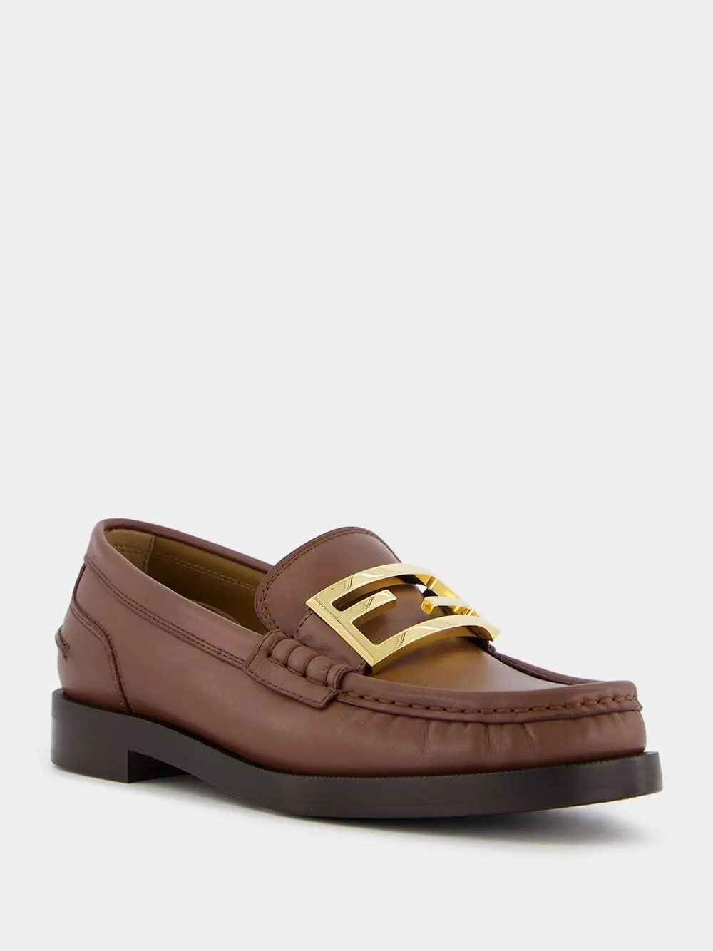 Baguette Leather Loafers