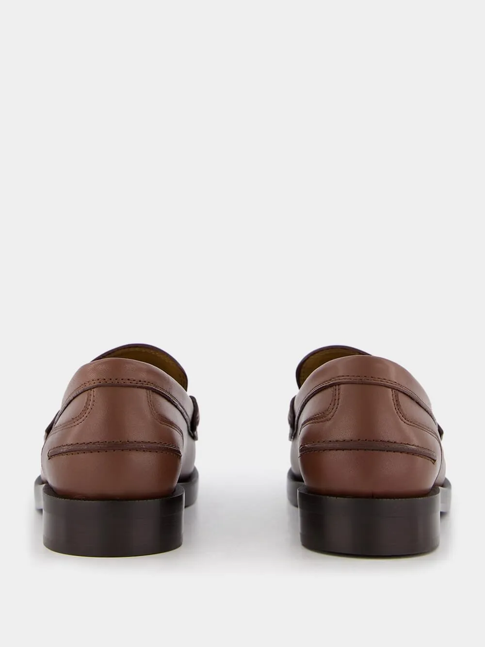 Baguette Leather Loafers