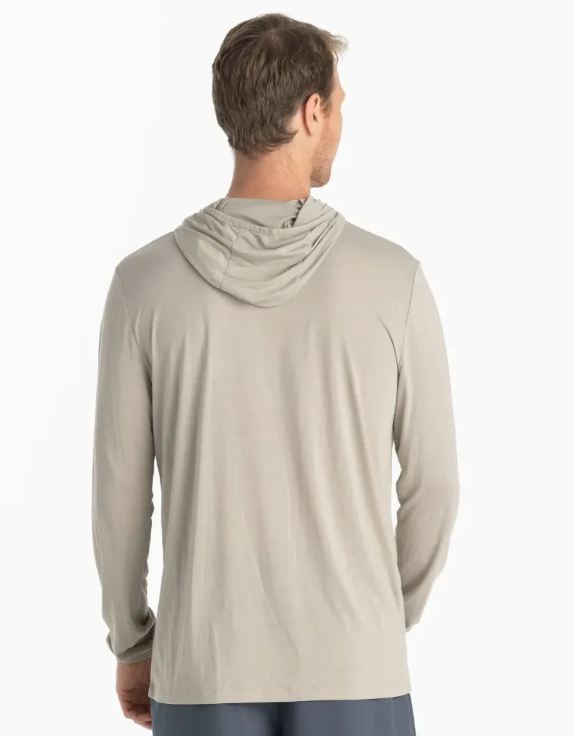 Bamboo Lightweight Hoody Sandstone