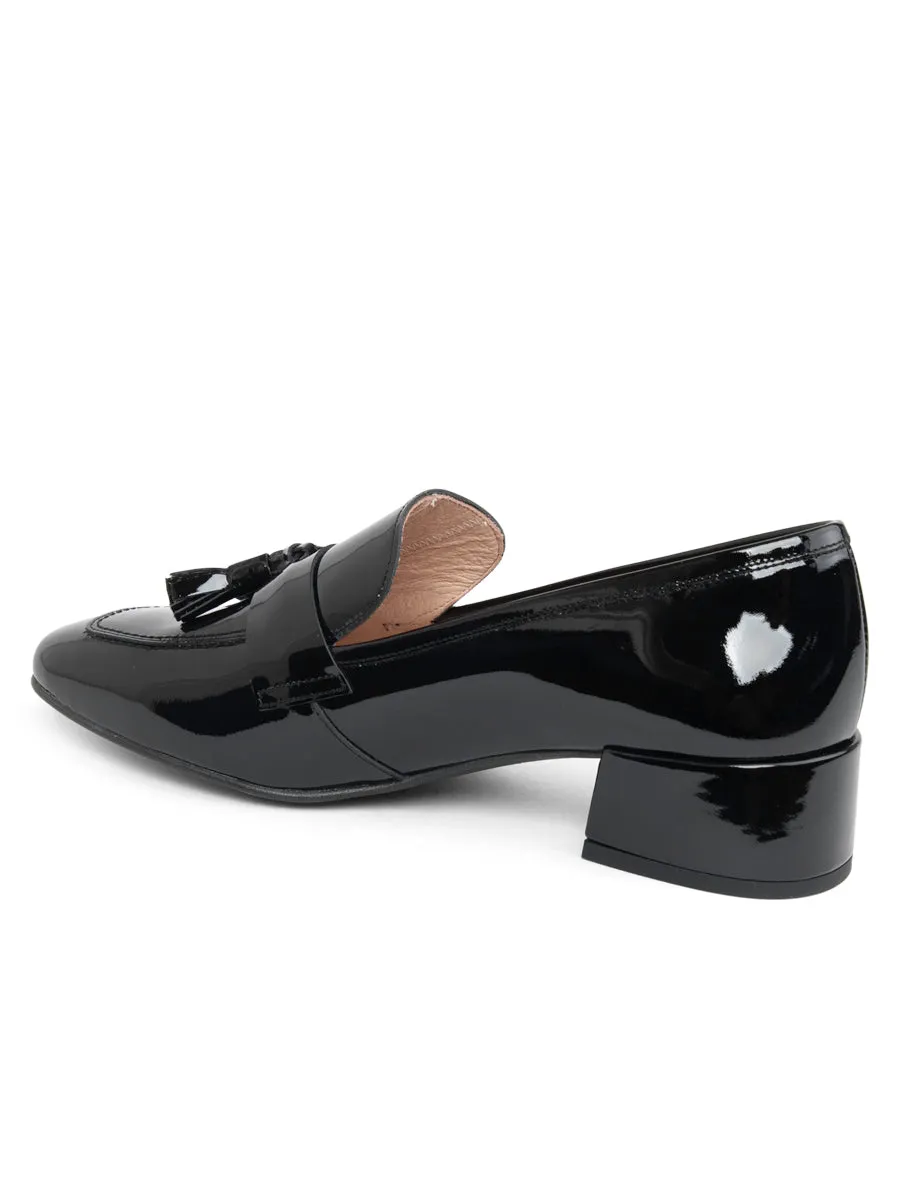 Beckham Block Heel Tassel Loafer