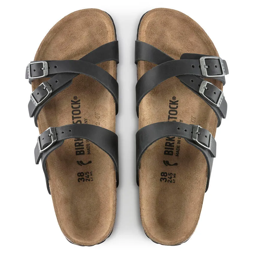 Birkenstock Franca Oiled Leather Sandals Women's