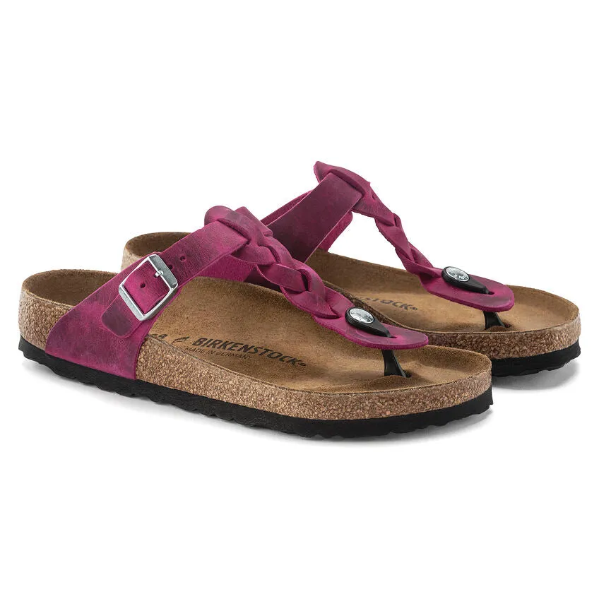 Birkenstock Gizeh Braid Festival Fuchsia Women's