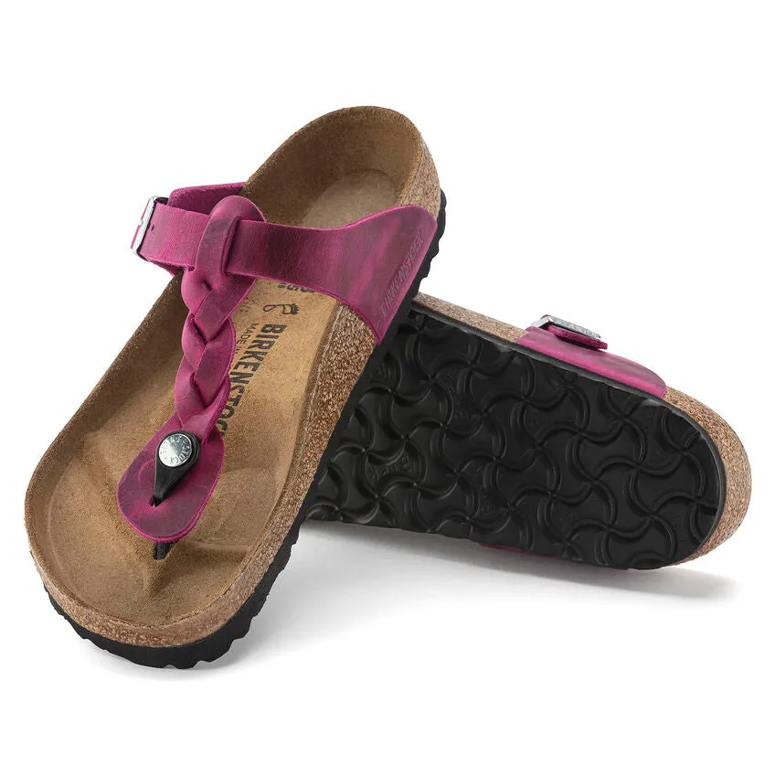 Birkenstock Gizeh Braid Festival Fuchsia Women's