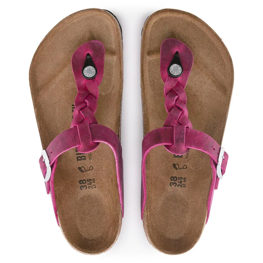 Birkenstock Gizeh Braid Festival Fuchsia Women's