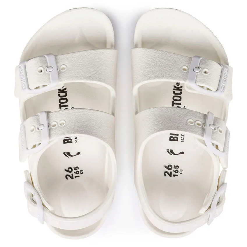 Birkenstock Kid's Milano Essentials EVA in White