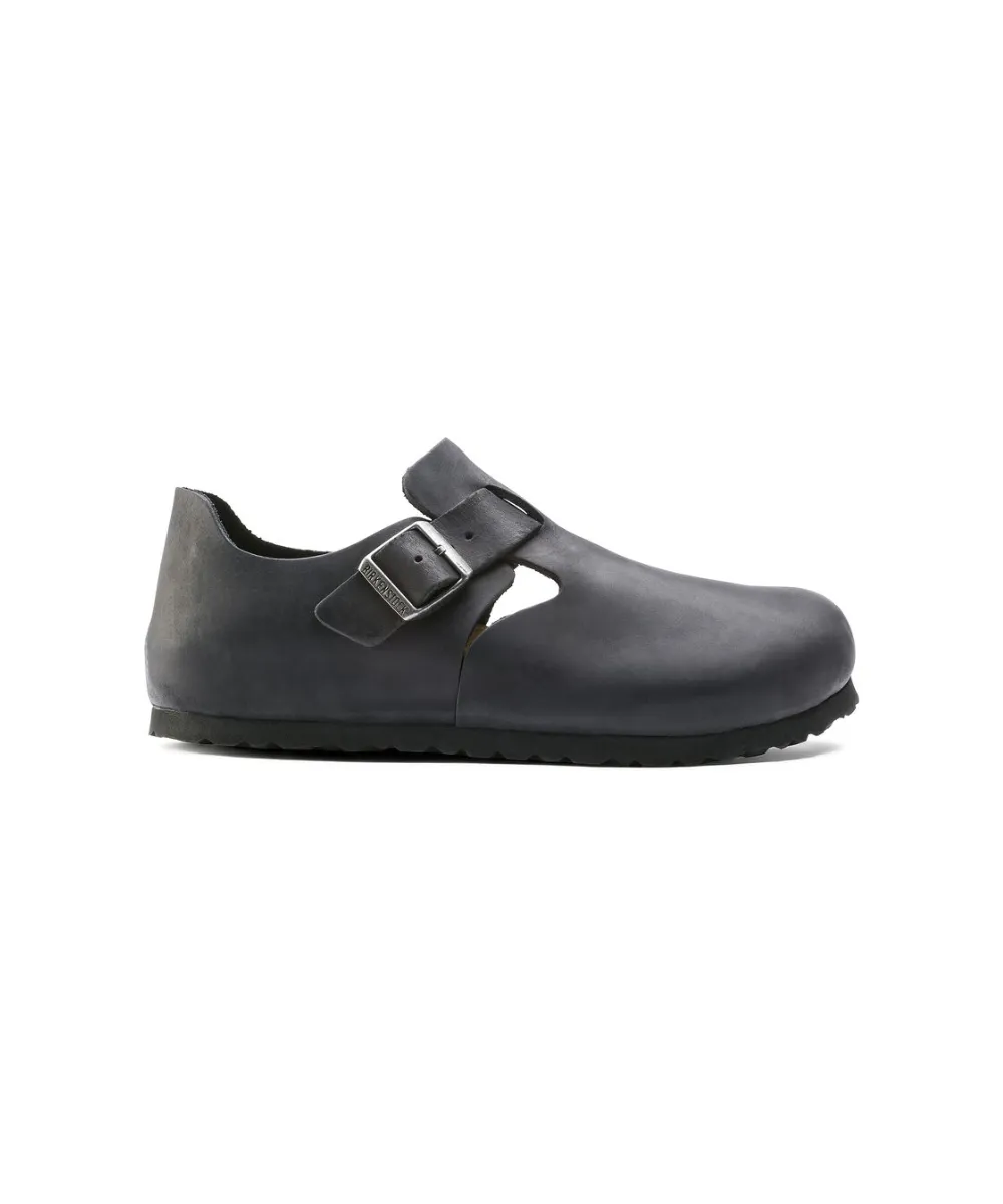 BIRKENSTOCK LONDON NARROW FIT IN BLACK