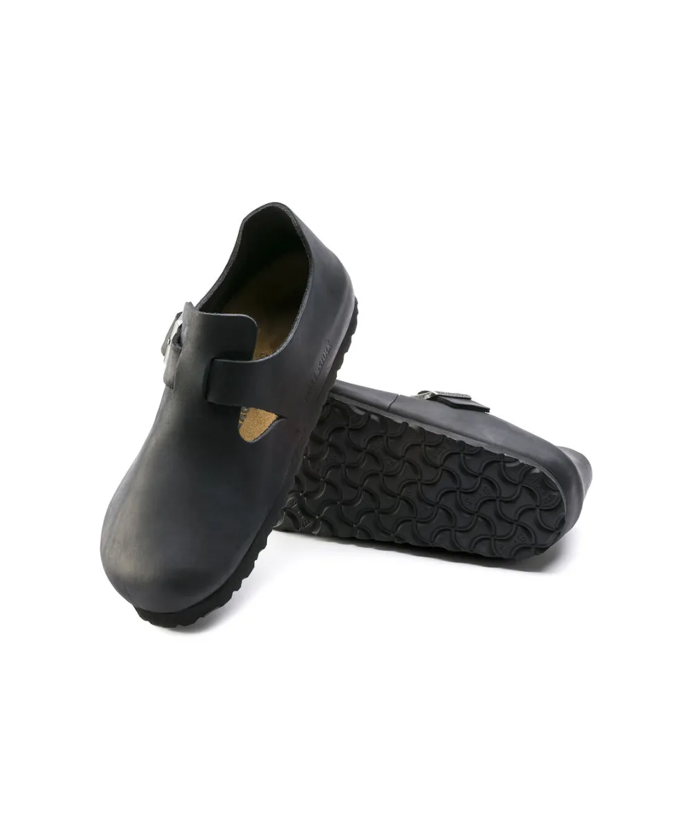 BIRKENSTOCK LONDON NARROW FIT IN BLACK