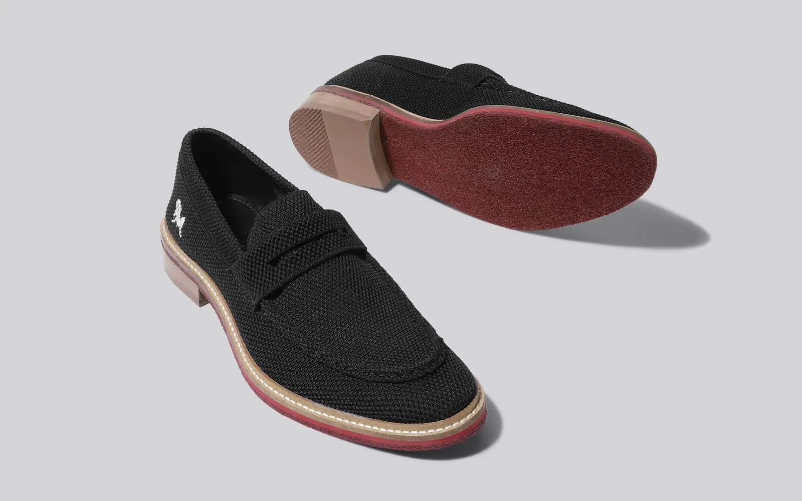 Block Heel Loafers