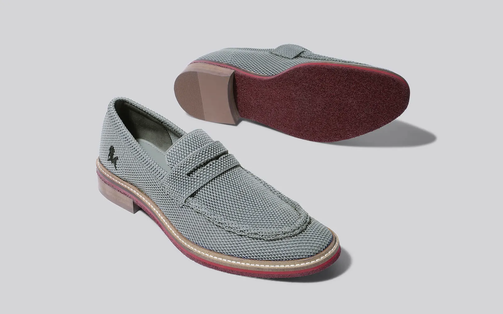 Block Heel Loafers