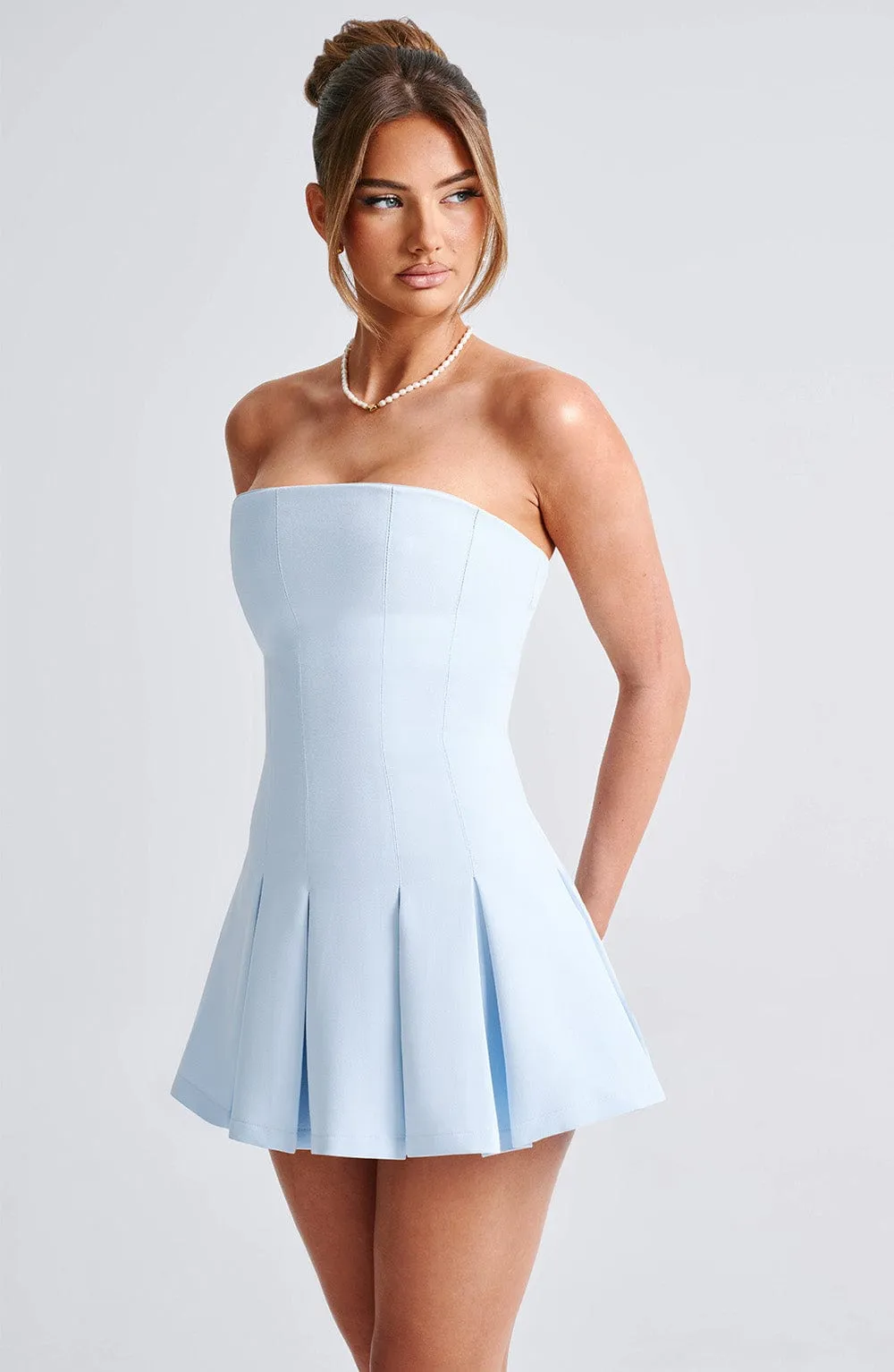 Bryony Mini Dress - Blue