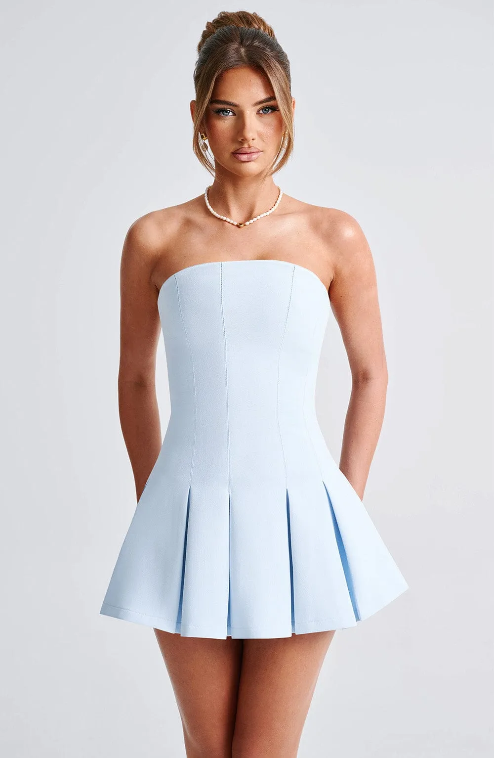 Bryony Mini Dress - Blue