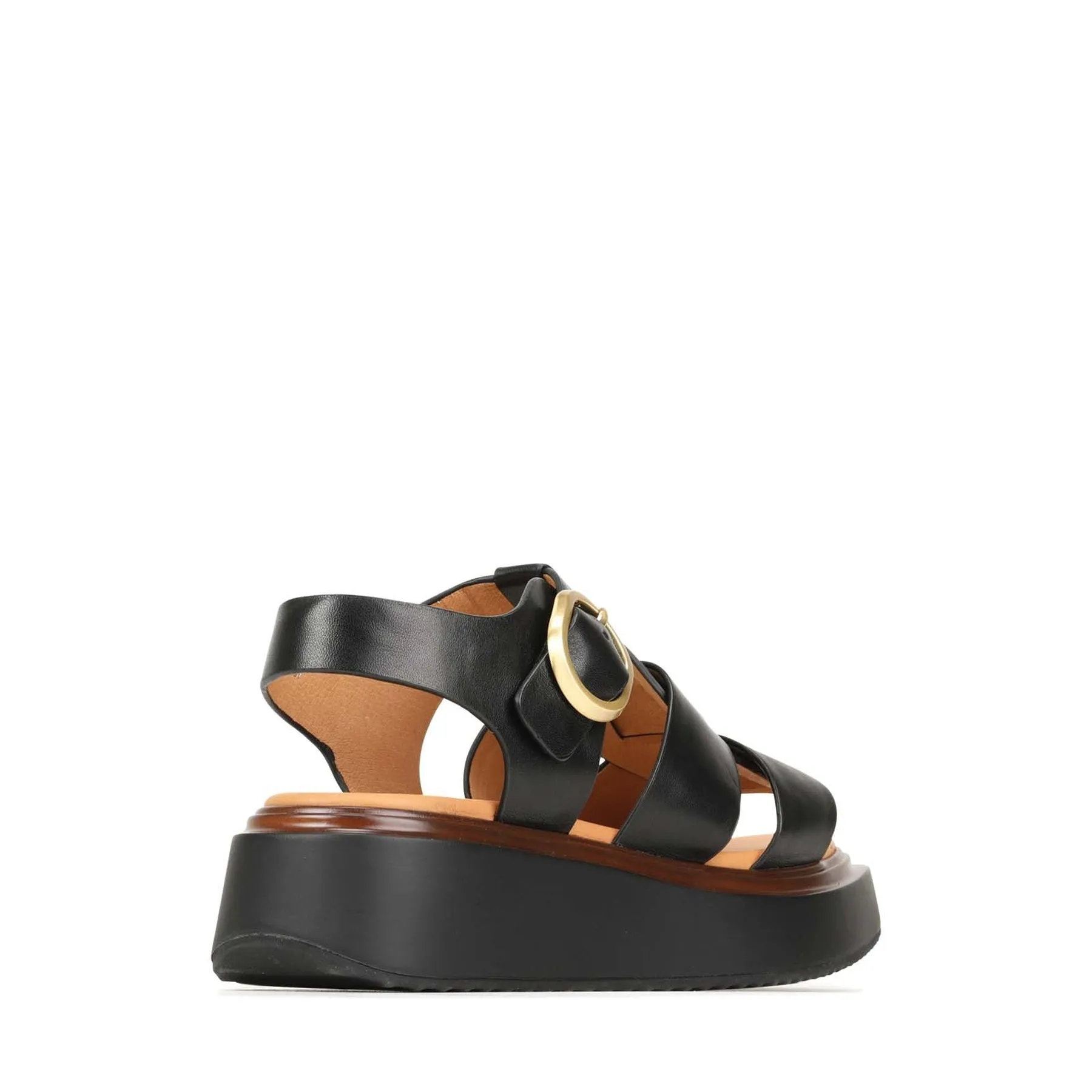 CARENA GLADIATOR SANDAL FLATFORM LEATHER