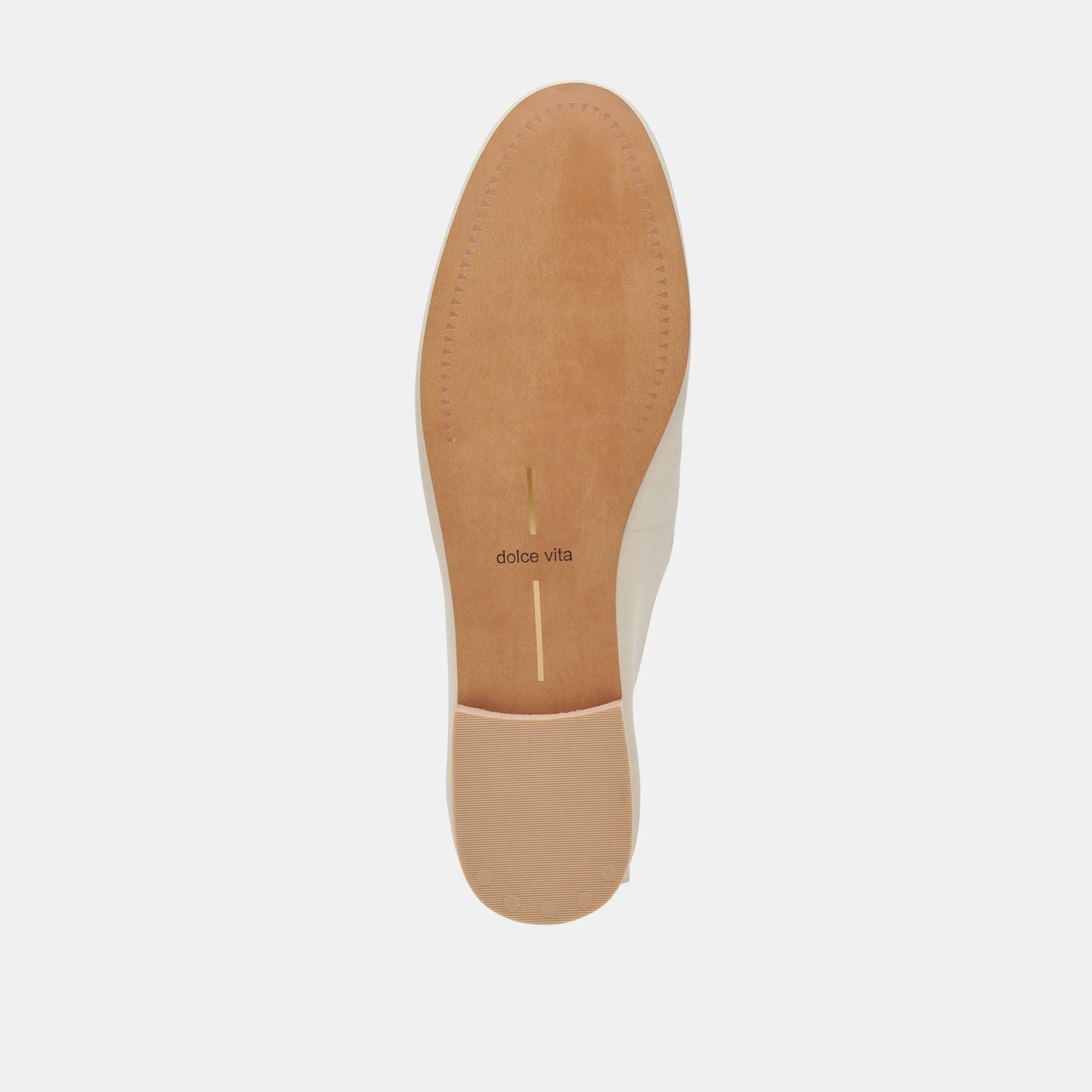 CARIN BALLET FLATS IVORY LEATHER