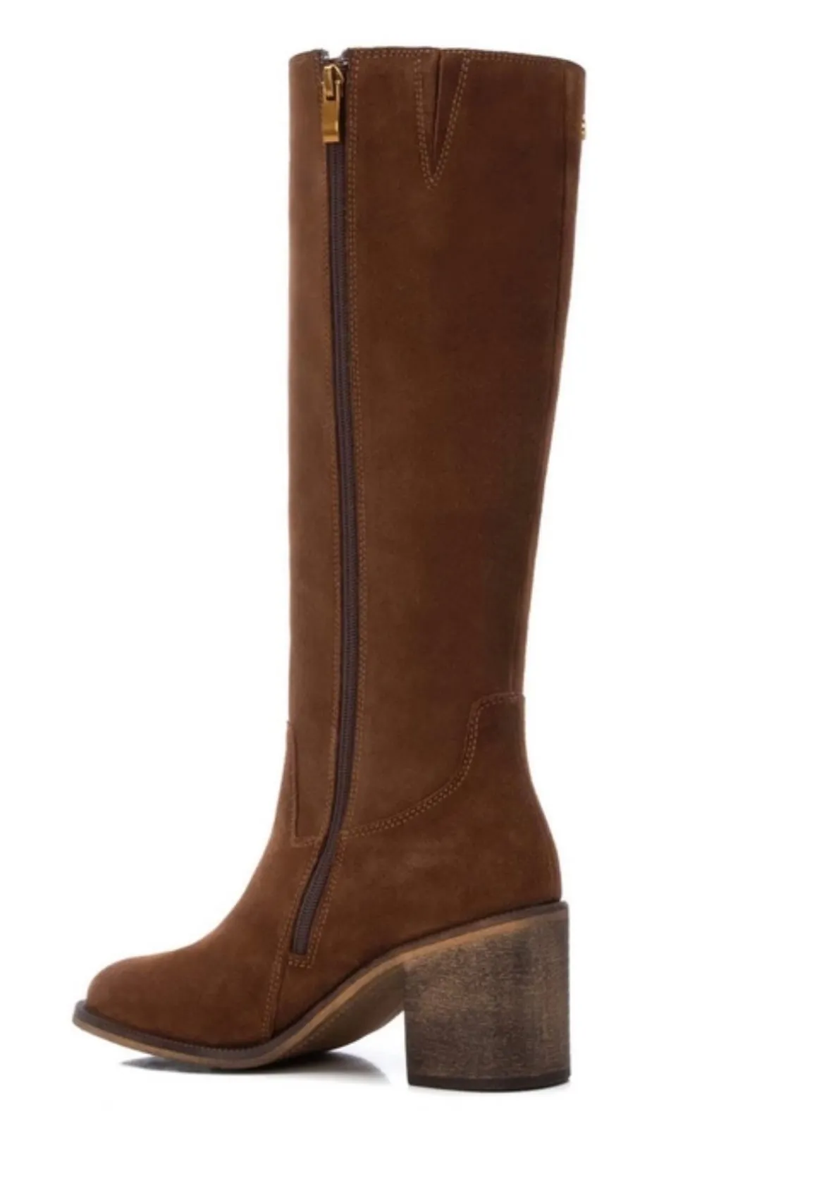 Carmela Ladies Block Heel Full Leg Boot