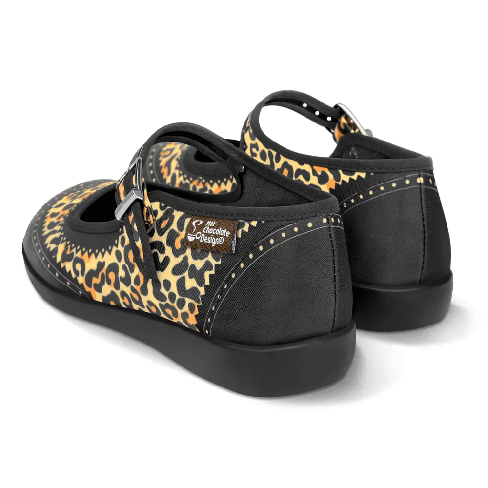 Chocolaticas® Havana Leopard Women's Mary Jane Flat