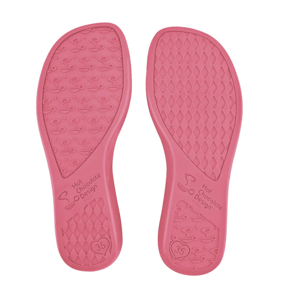 Chocolaticas® Pink Diamond Women's Mary Jane Flat