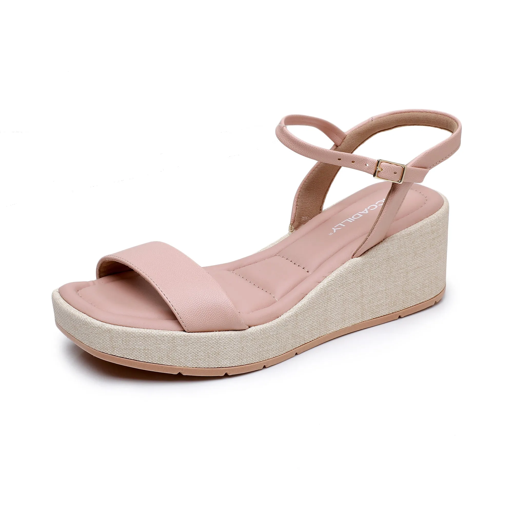 Comfort Step Platform Sandals - Rose (580.004)