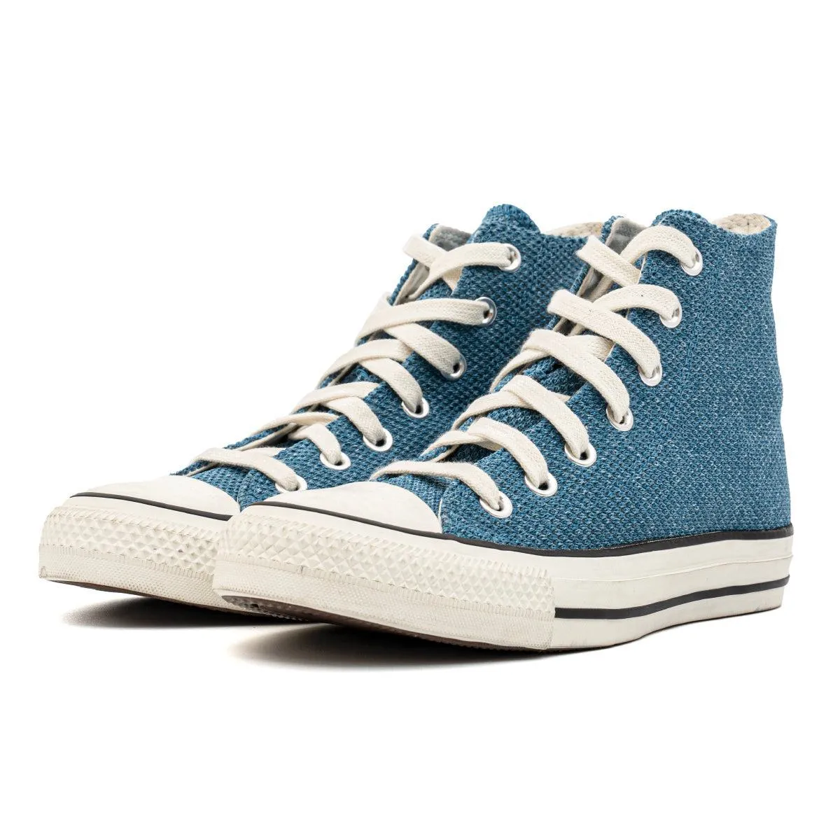 Converse Ctas 70 Hi Jaded High-Top Sneakers Fabric Blue Colour For Men