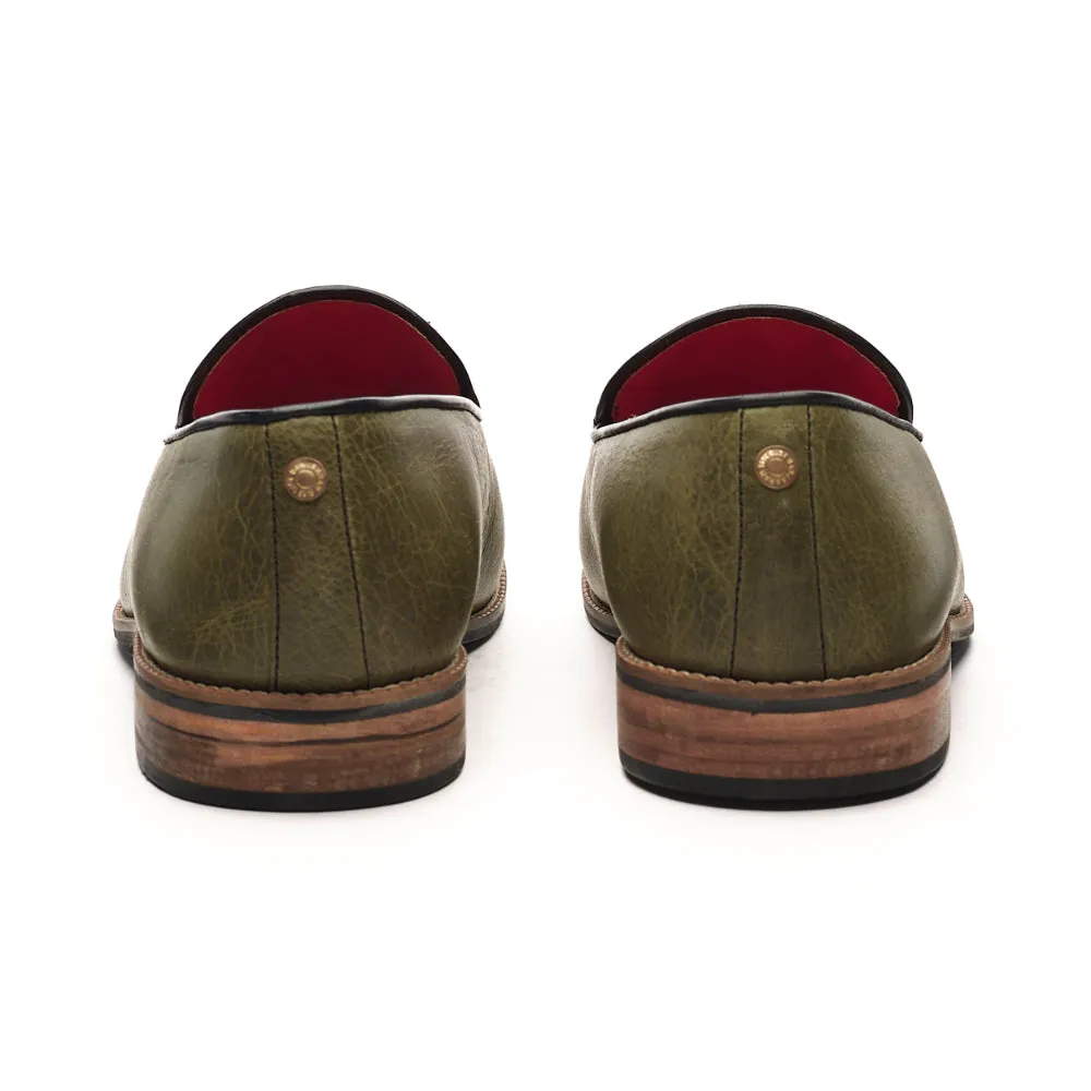 Cranium Loafers Men – Olive