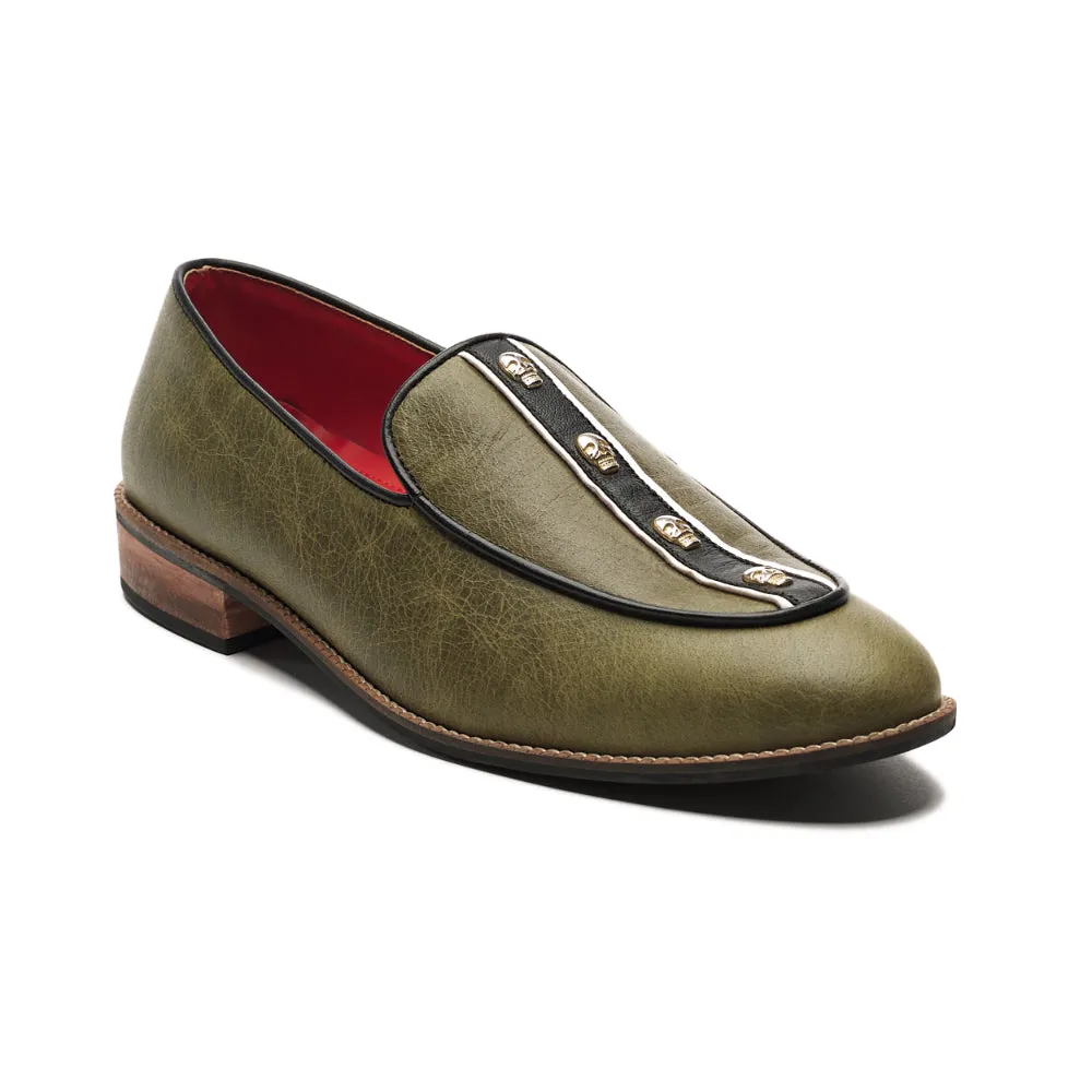 Cranium Loafers Men – Olive