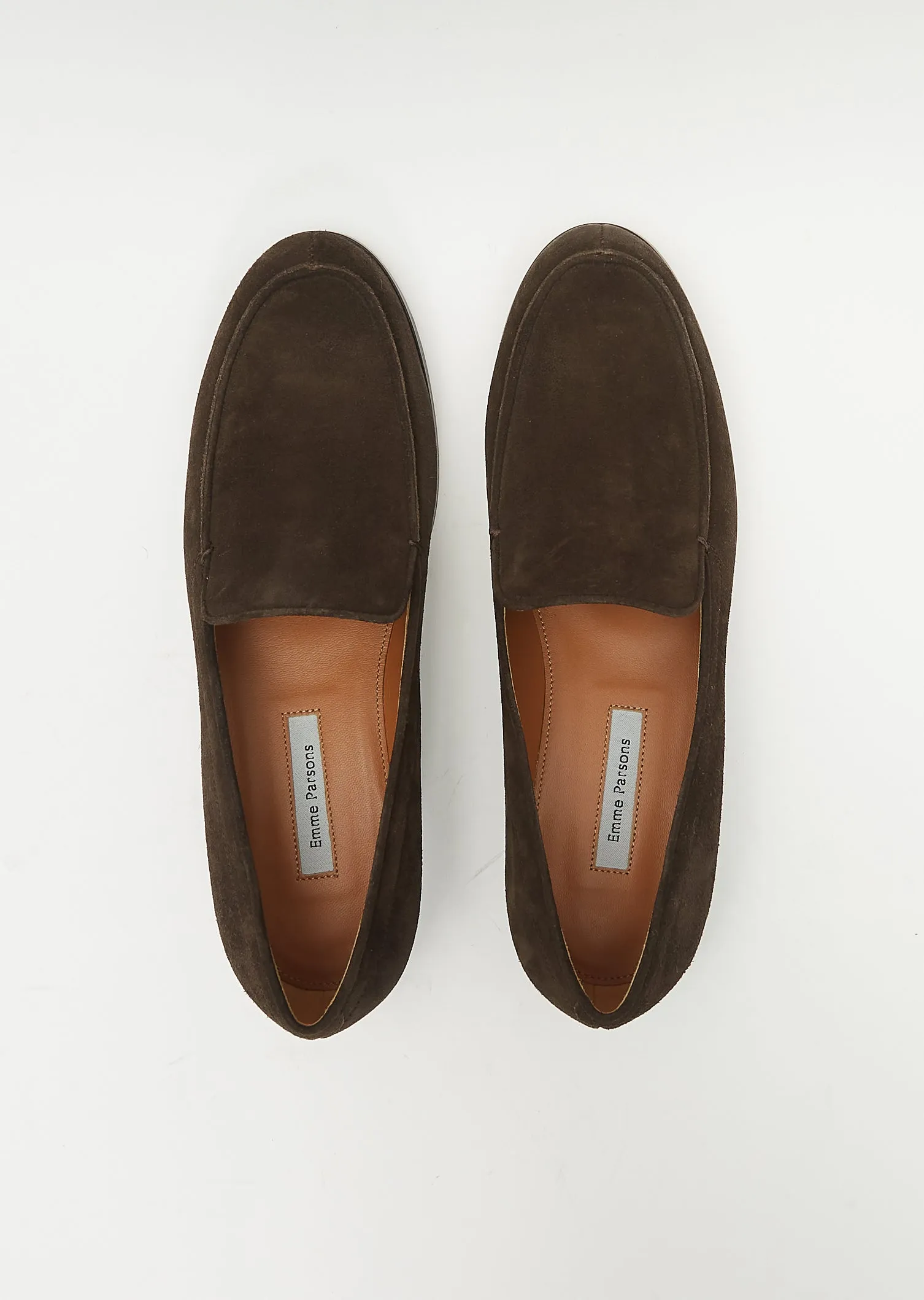 Danielle Loafer — Chocolate Suede