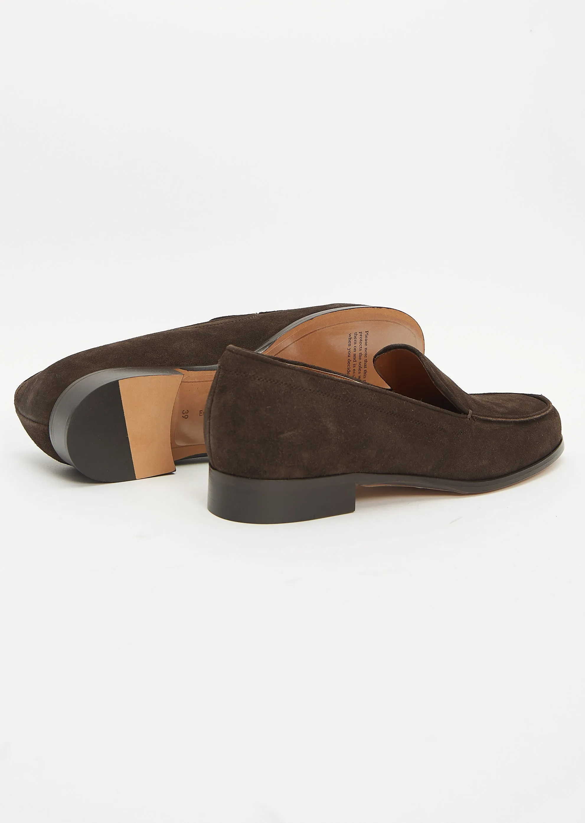 Danielle Loafer — Chocolate Suede