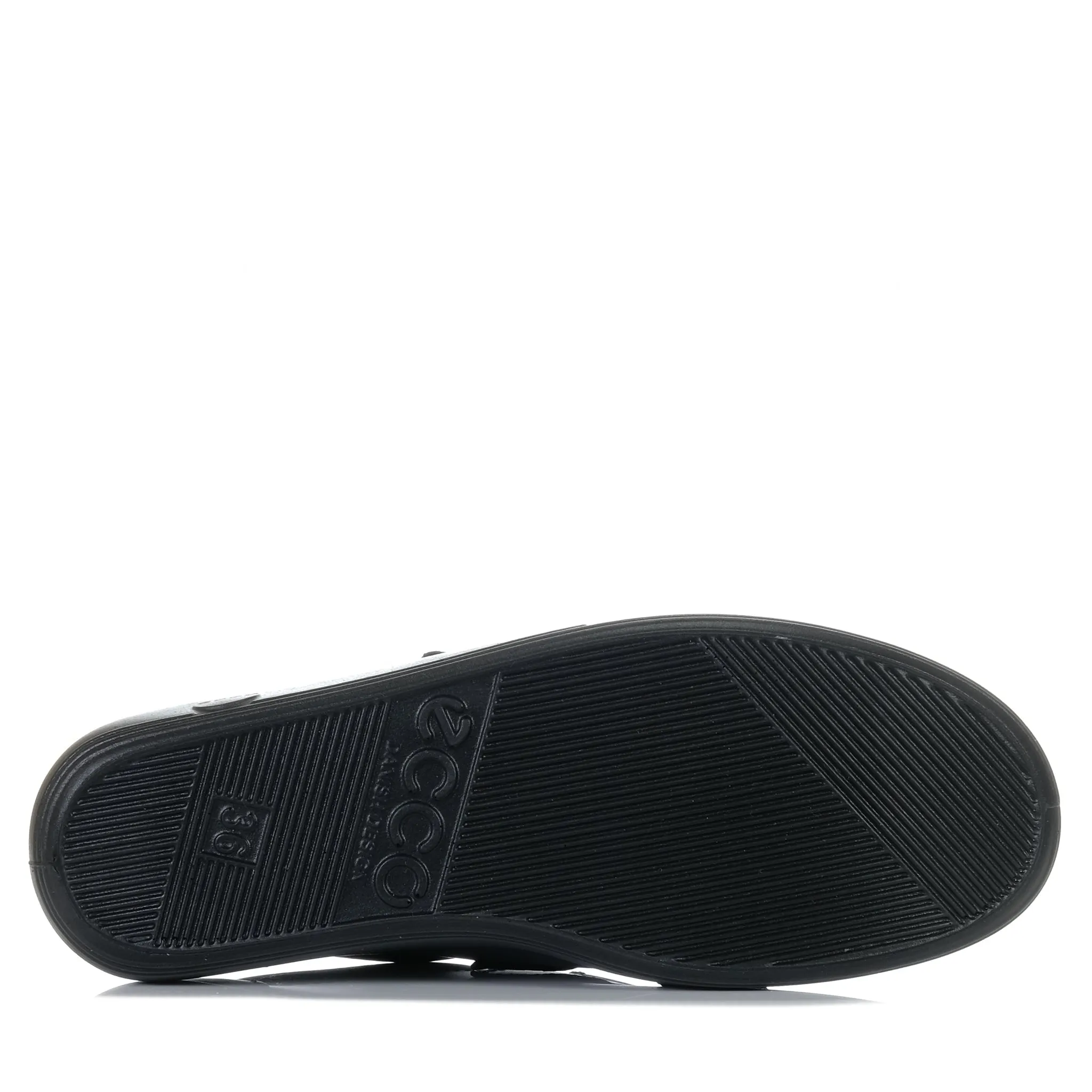 Ecco Soft 2.0 206513 Velcro Black Mono