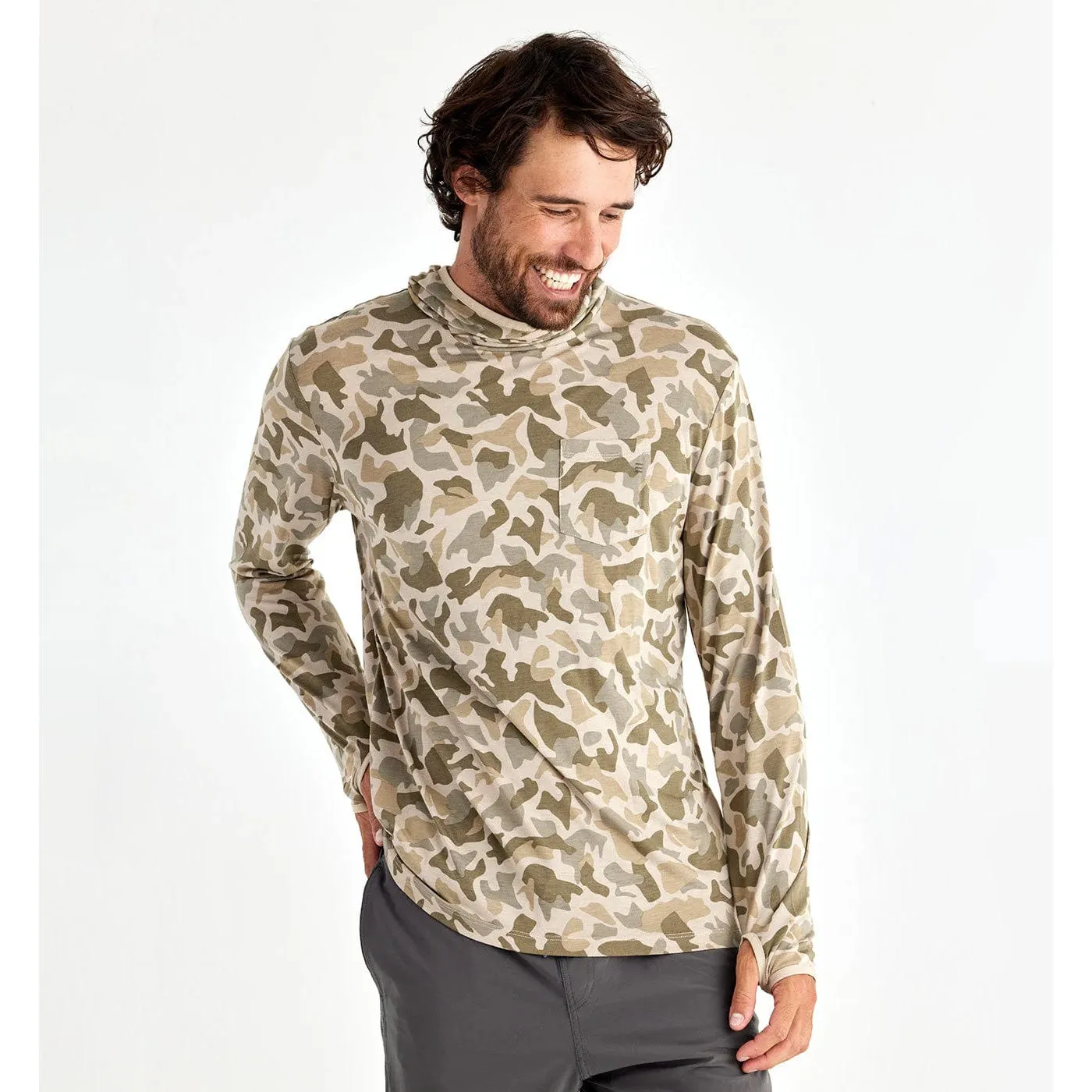 Free Fly Men's Bamboo Lightweight Hoodie