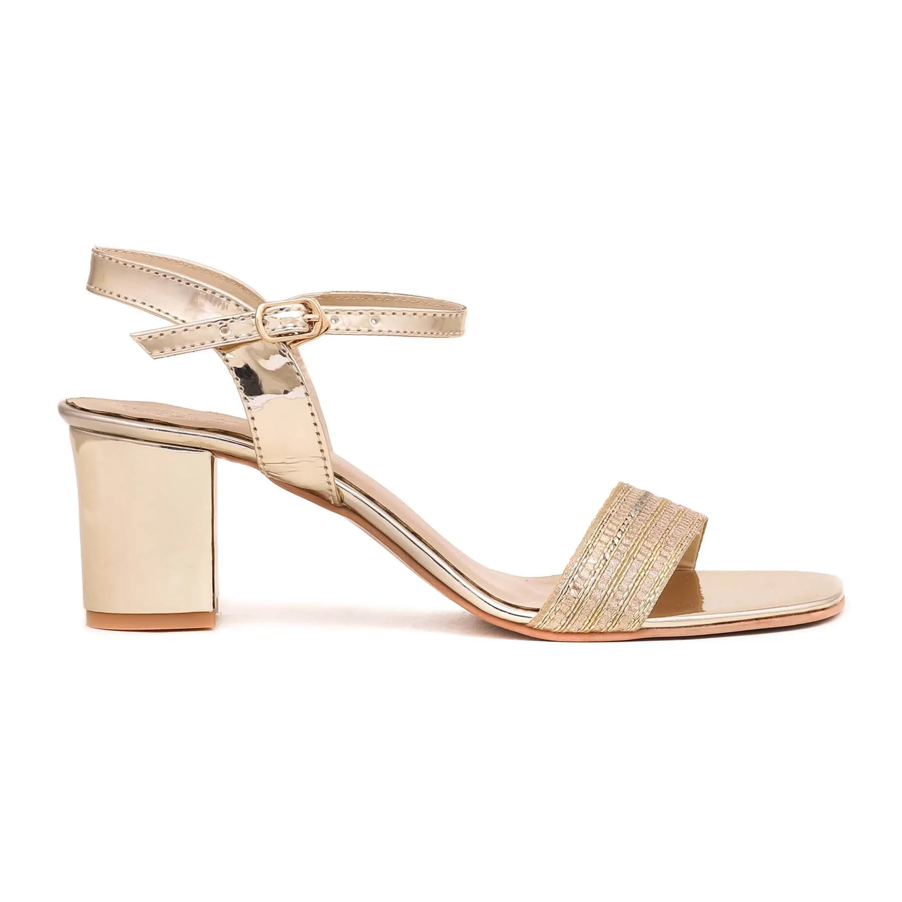 Golden Fancy Sandal FN5634