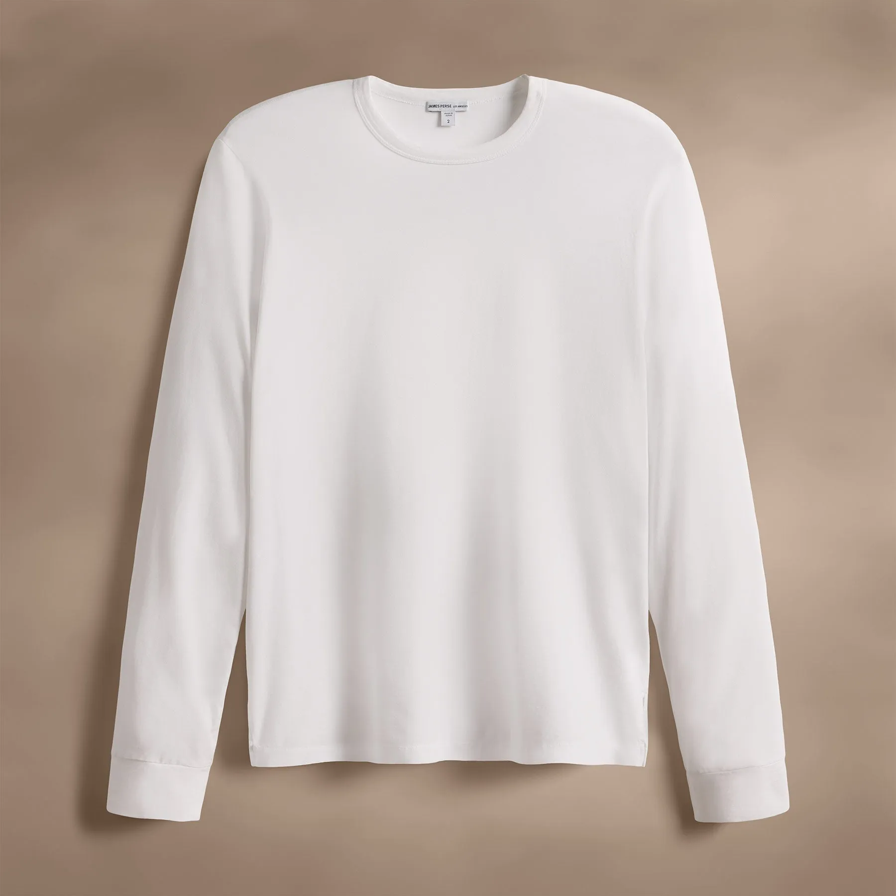 Heavy Luxe Jersey Long Sleeve - White