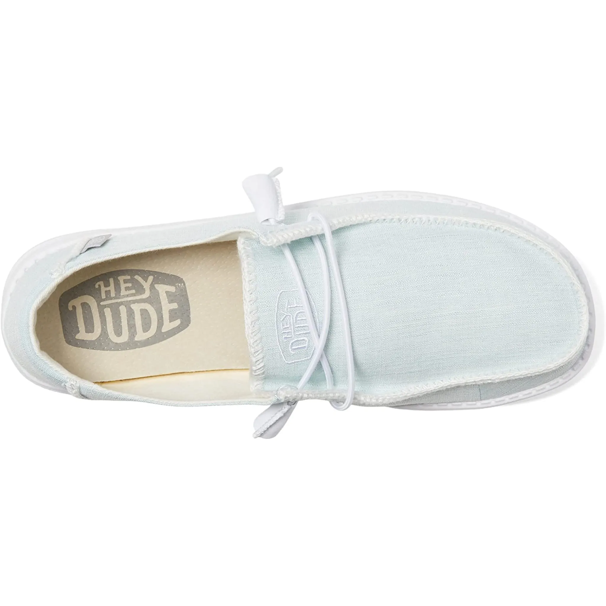 HEY DUDE WOMEN'S WENDY BOHO STITCH SKY BLUE - 4057426