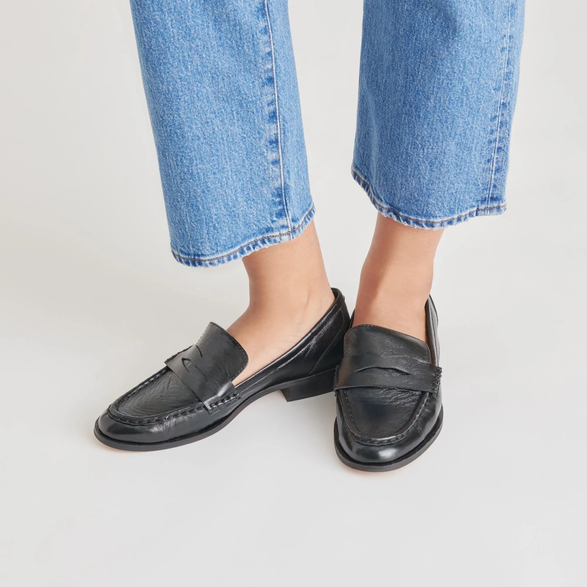 HILLY LOAFERS BLACK LEATHER