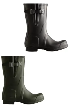 Hunter Mens Adjustable Short Wellington Boots