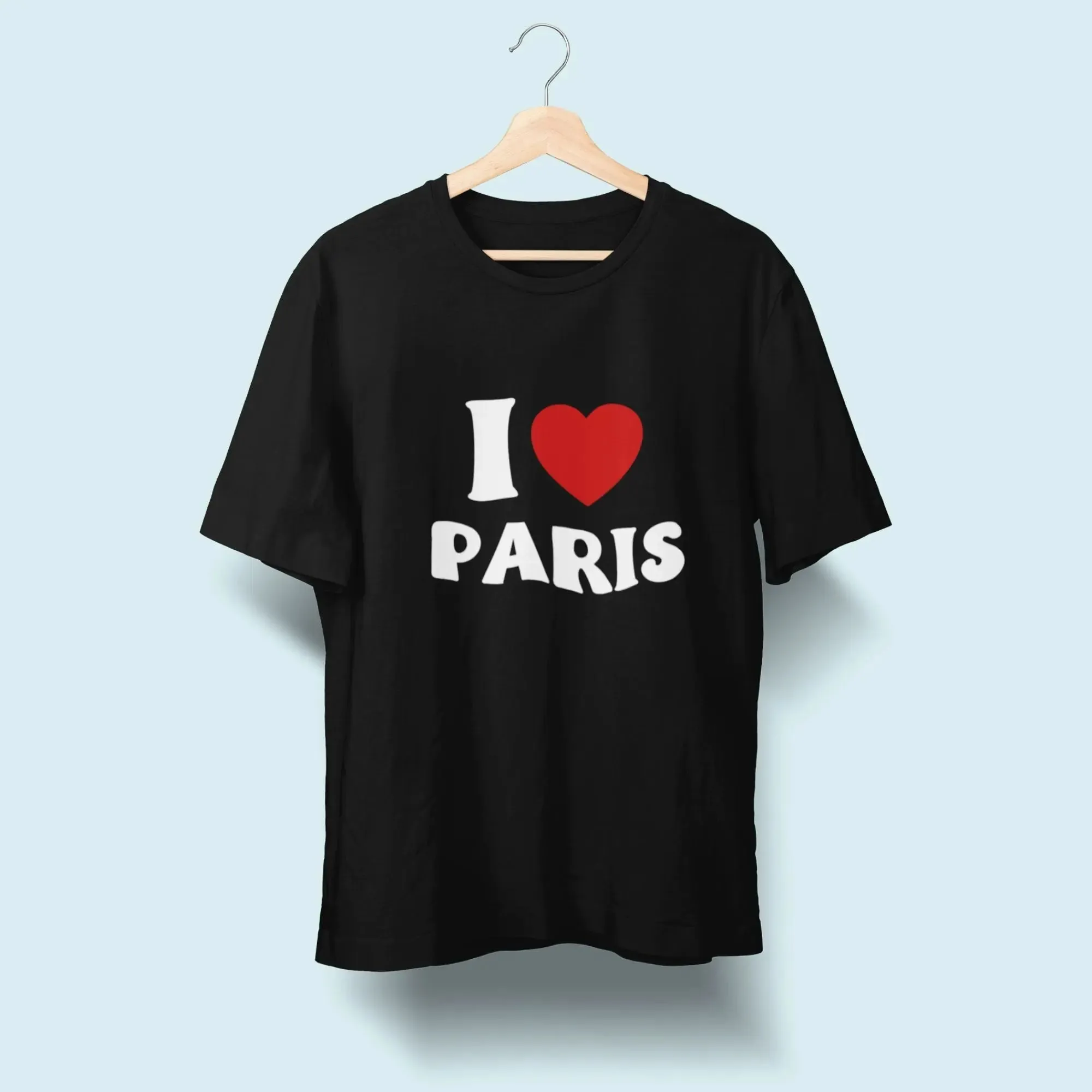 I Love Paris Oversize Classic T-Shirt