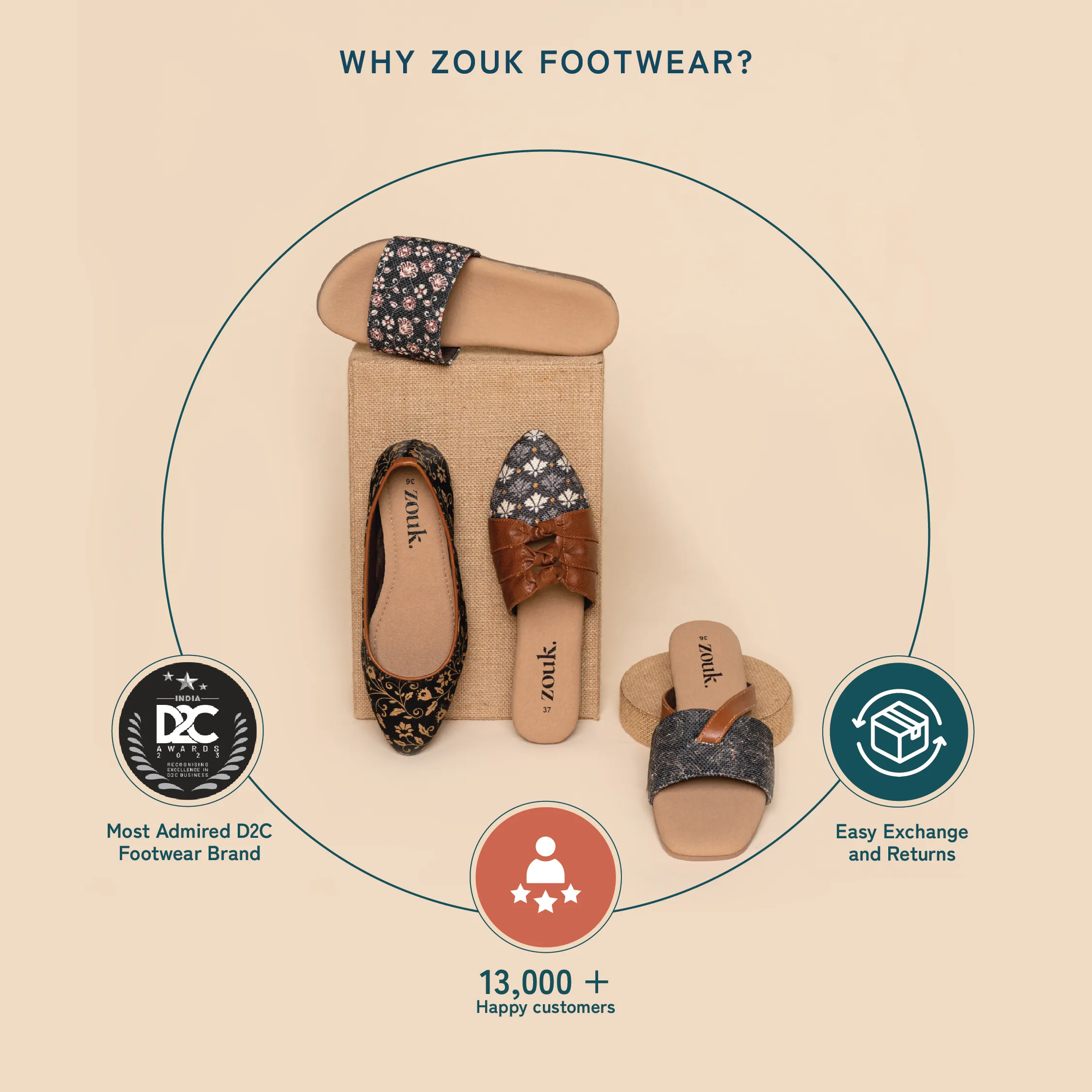 Jaipur Garden Casual Flats