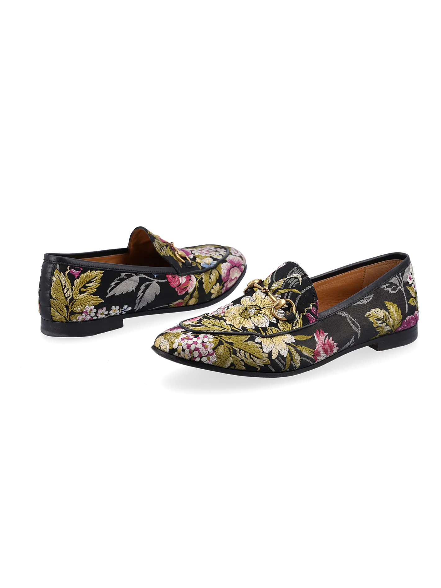 jordaan floral jacquard loafers