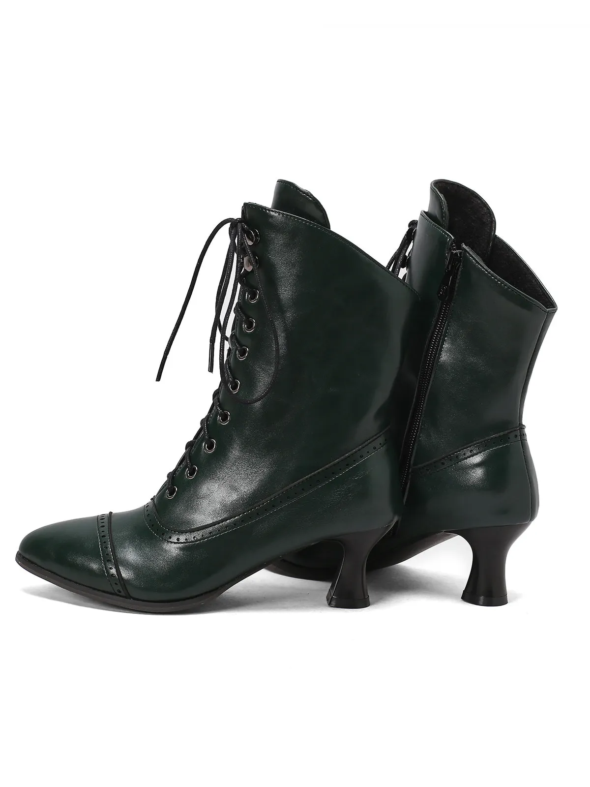 Latest Leather High Heel Boots