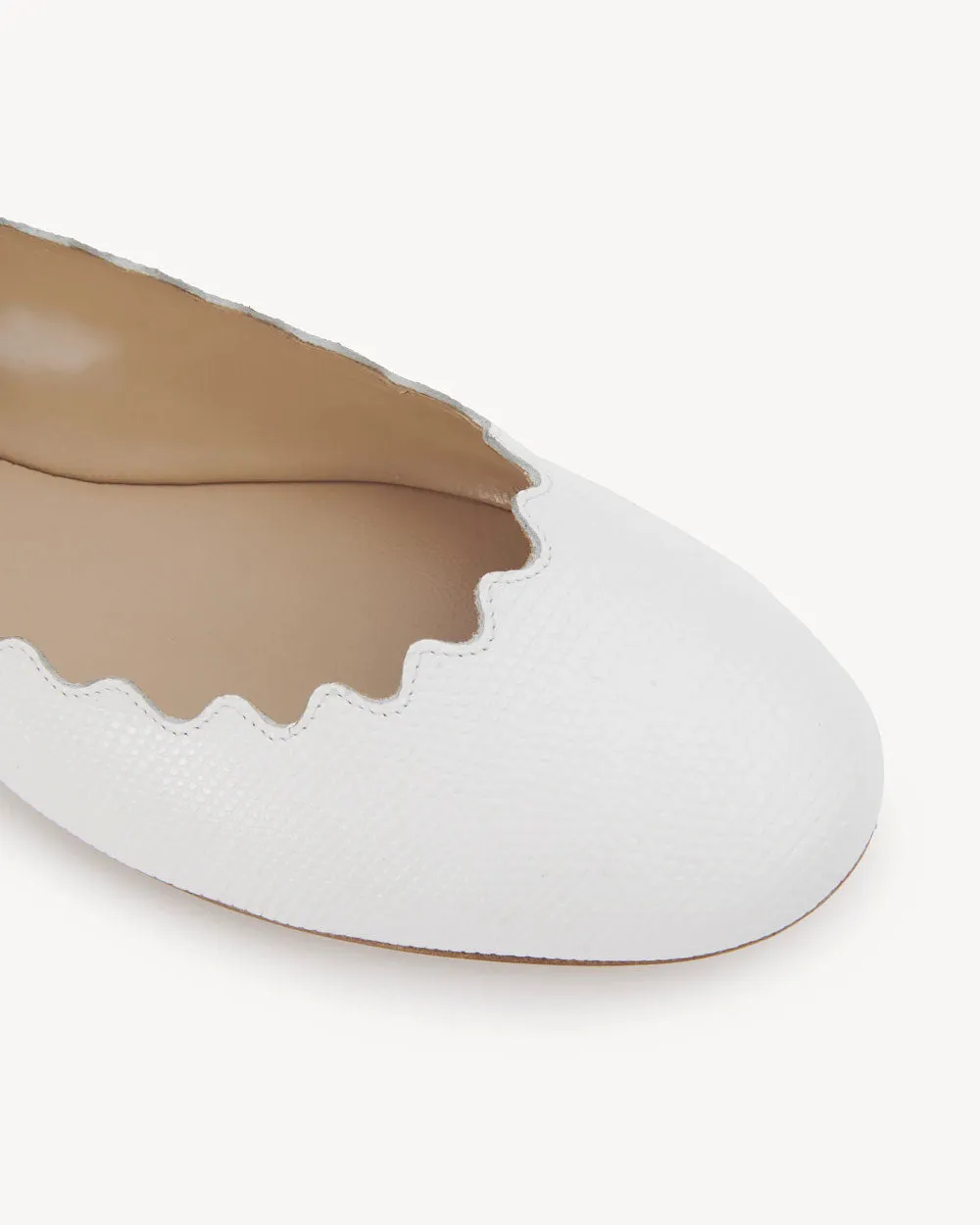 Lauren Flat in White