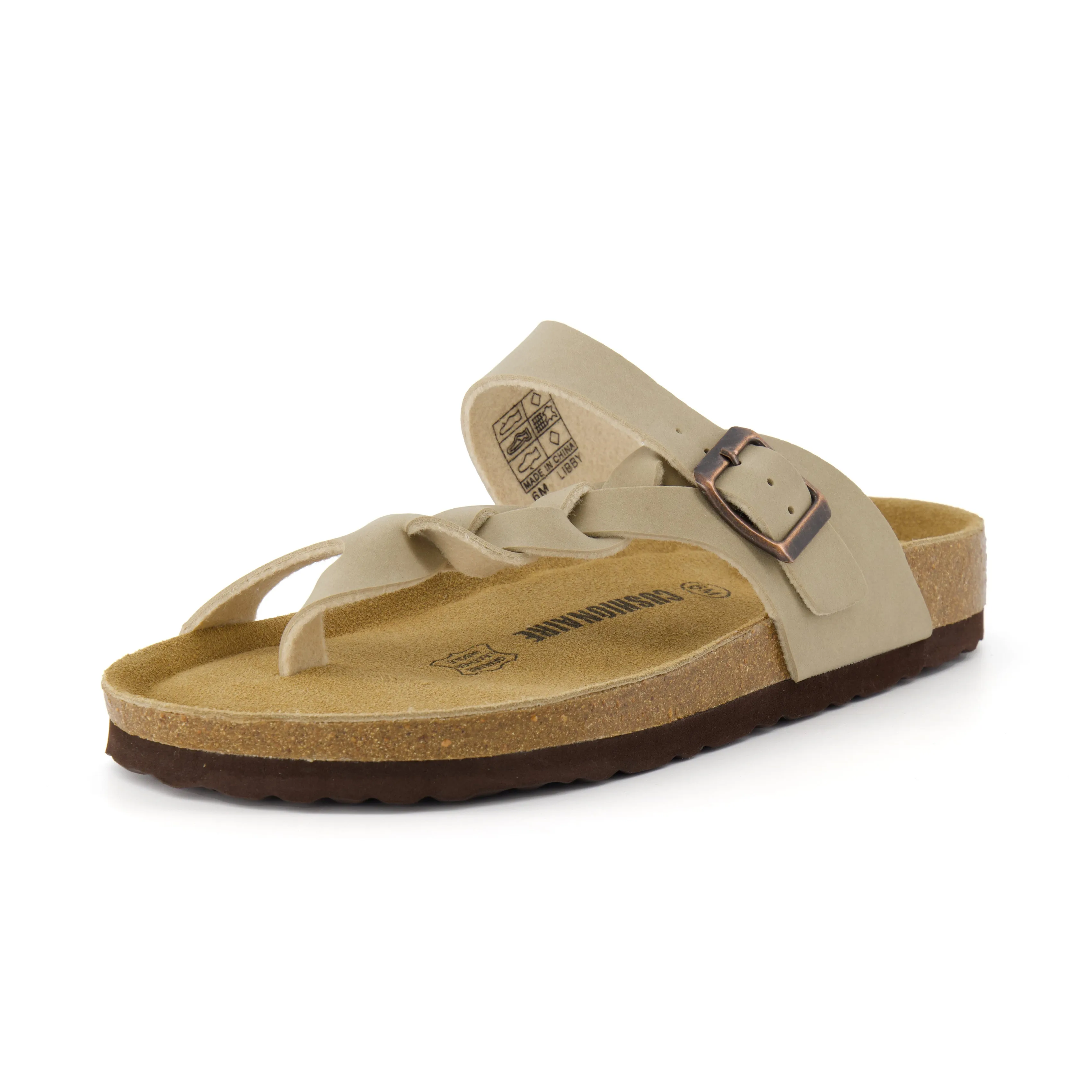 Libby Cork Footbed Thong Sandal