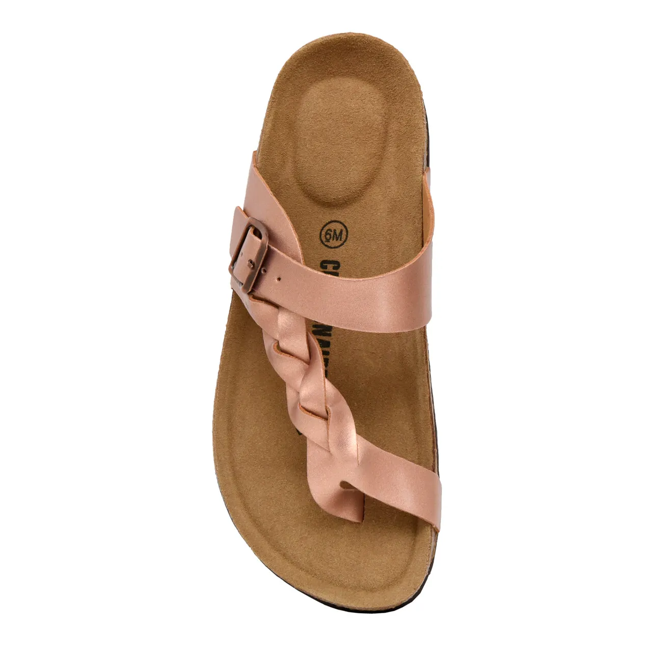 Libby Cork Footbed Thong Sandal