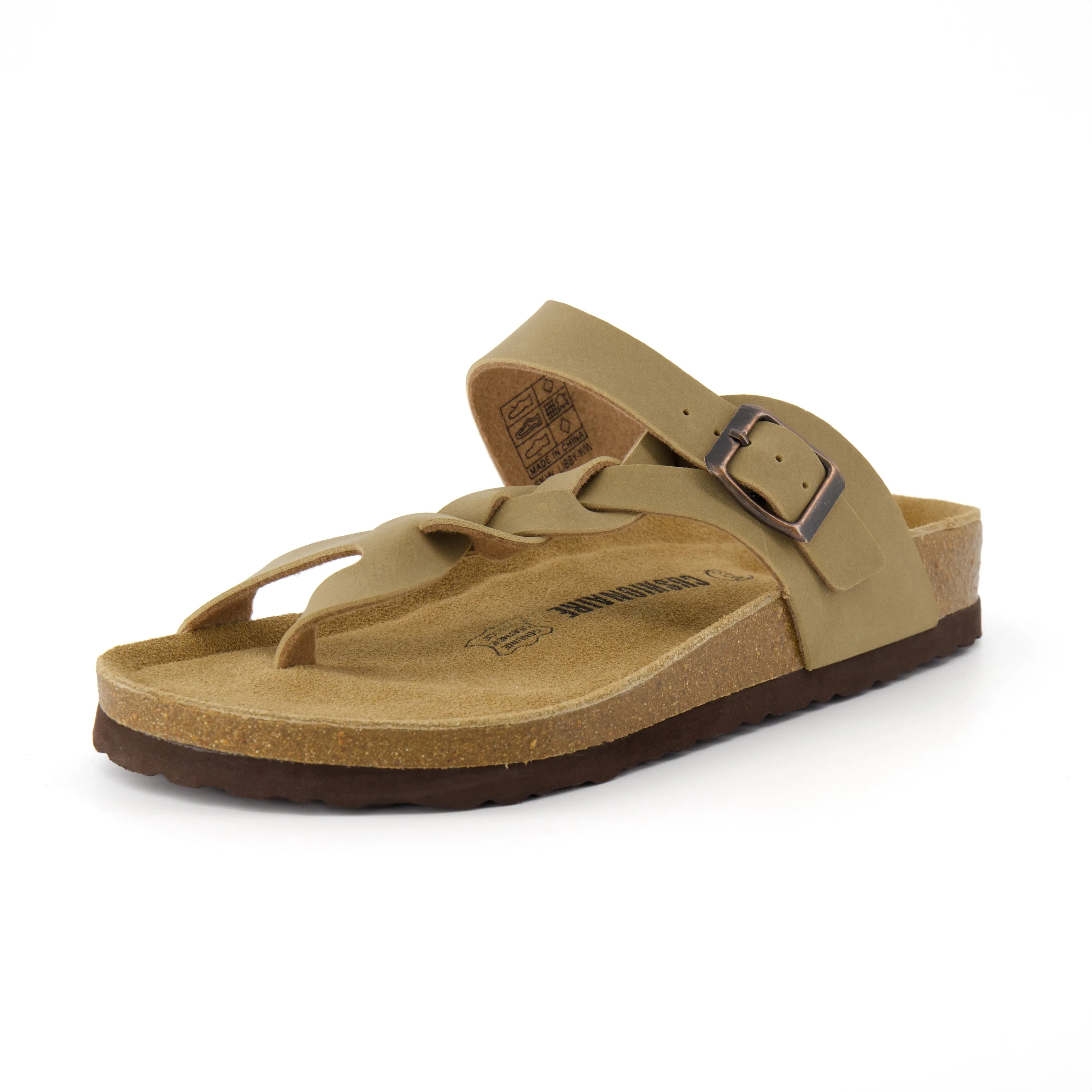 Libby Cork Footbed Thong Sandal