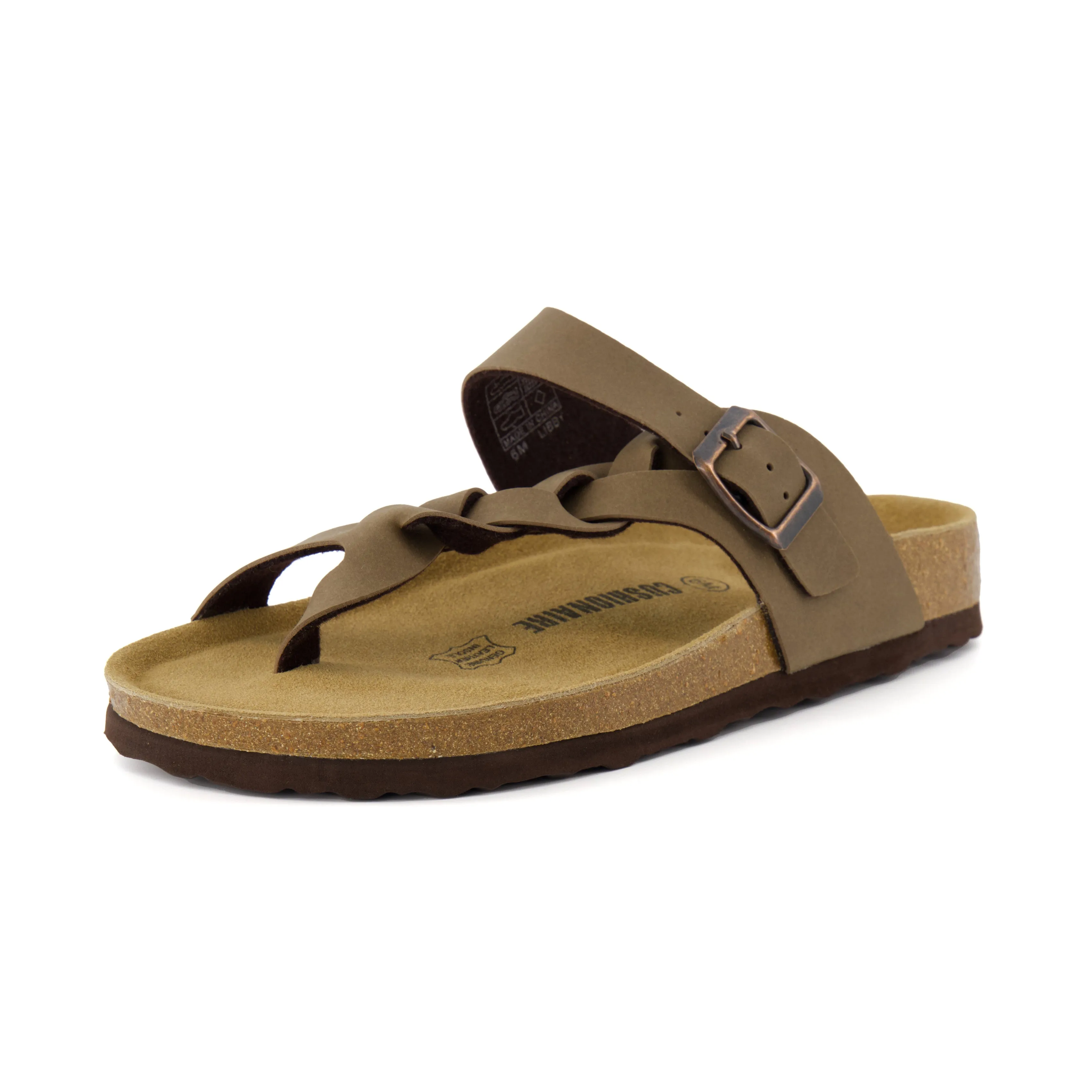 Libby Cork Footbed Thong Sandal