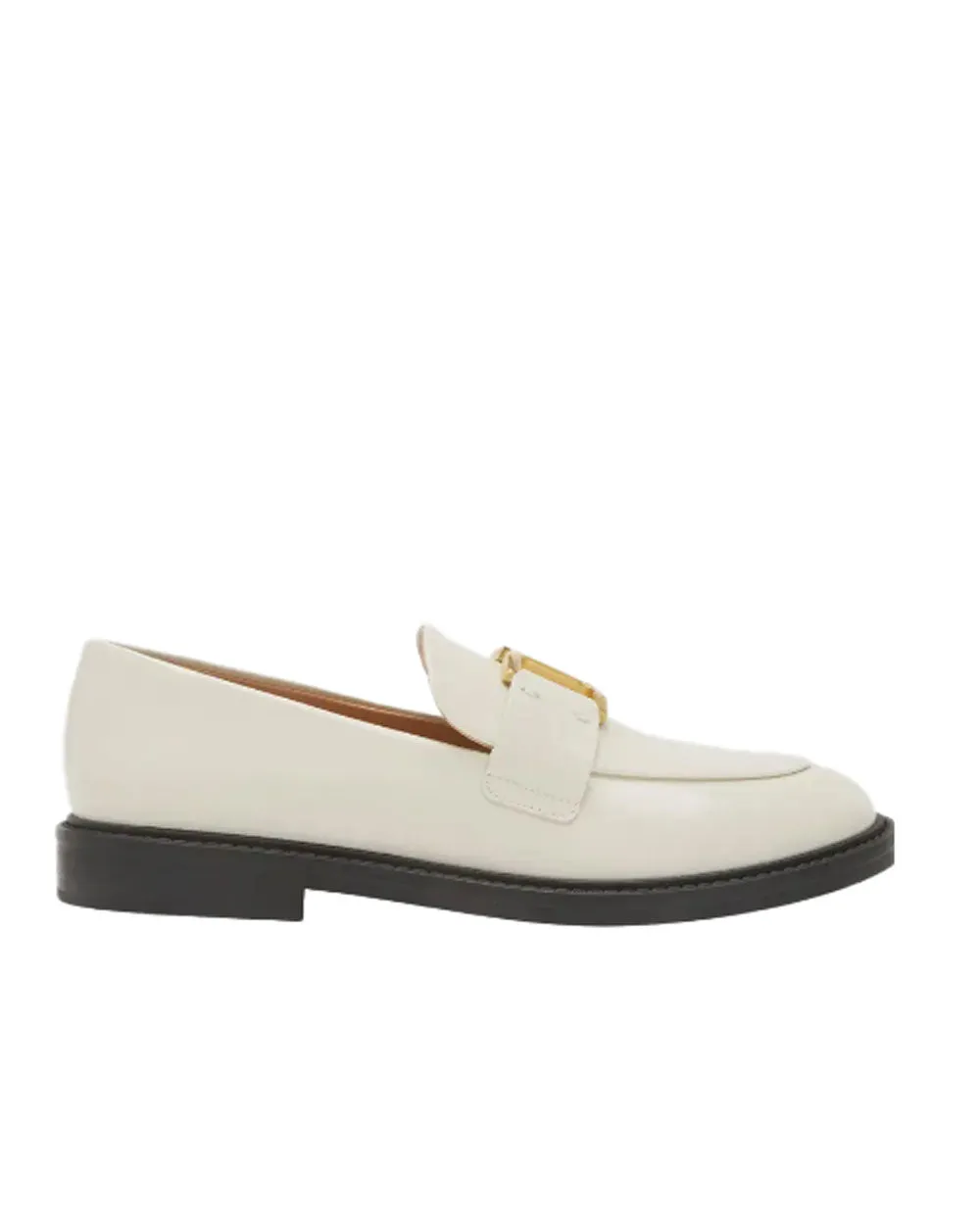 Marcie Loafer in Eggshell